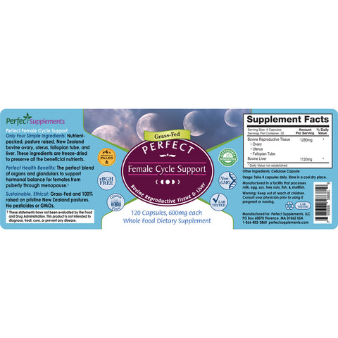 Perfect Female Cycle Support - 120 Capsules