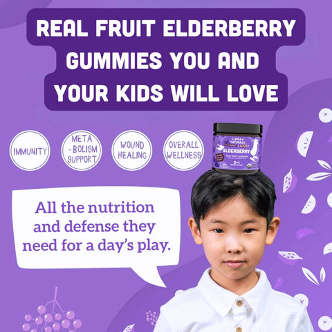 Llama Naturals Kids Elderberry (60 CT)