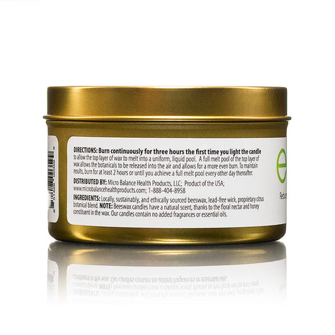 Micro Balance Health Products EC3 Air Purification Candle Beeswax Formula