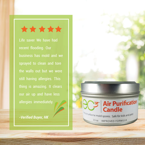 Micro Balance Health Products EC3 Air Purification Candle