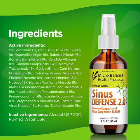 Micro Balance Health Products Sinus Defense 2.0