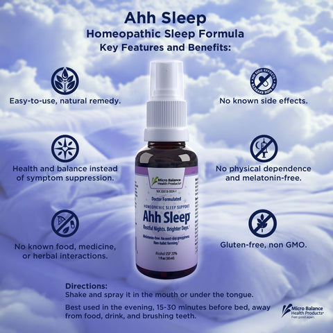 Micro Balance Health Products Ahh Sleep