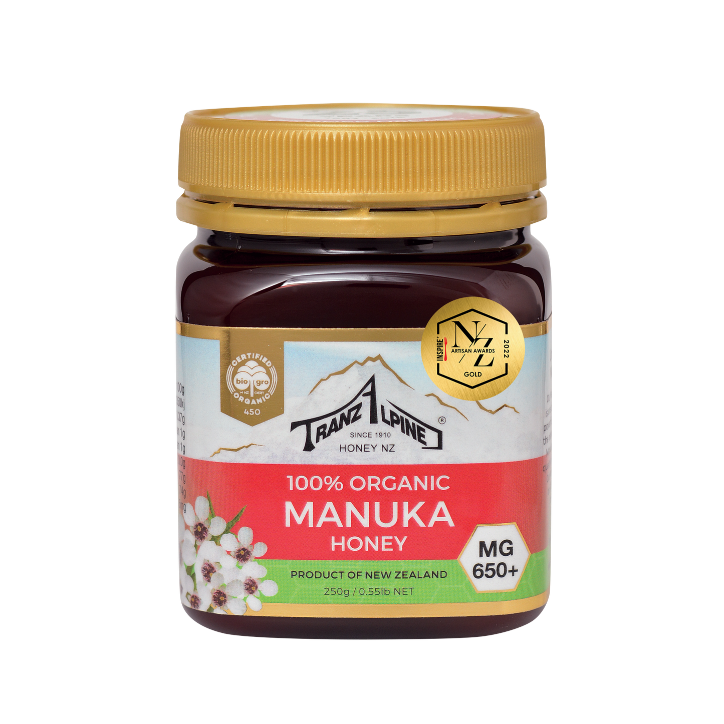 Organic Manuka Honey MG650+