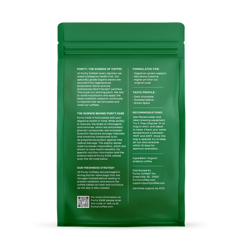 EASE: Dark Roast Whole Bean Coffee (12 oz)