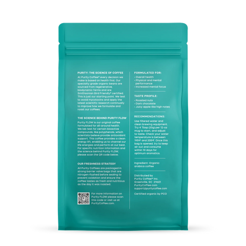 FLOW: Original Medium Roast Whole Bean Coffee (12 oz)