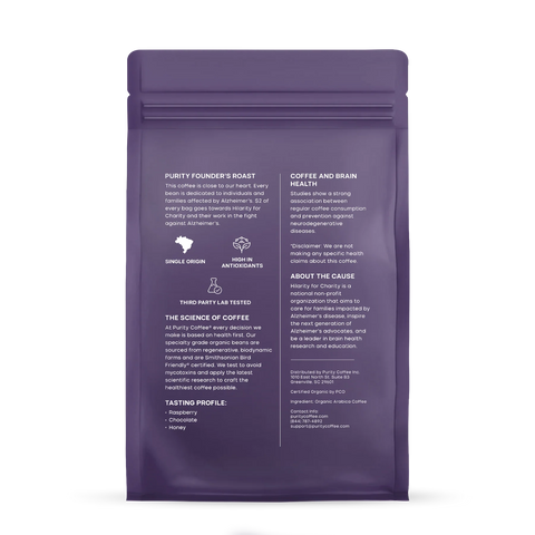 Founder's Roast: Alzheimer's Awareness Whole Bean - Limited Release