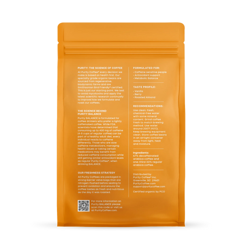 BALANCE: ²/₃ Decaf Whole Bean Coffee (12 oz)
