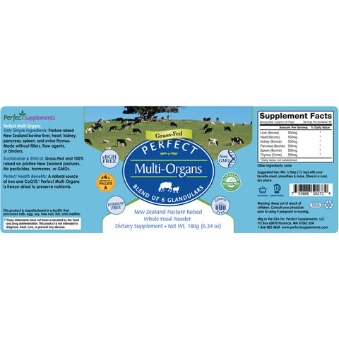 Perfect Multi-Organs Powder - 180g