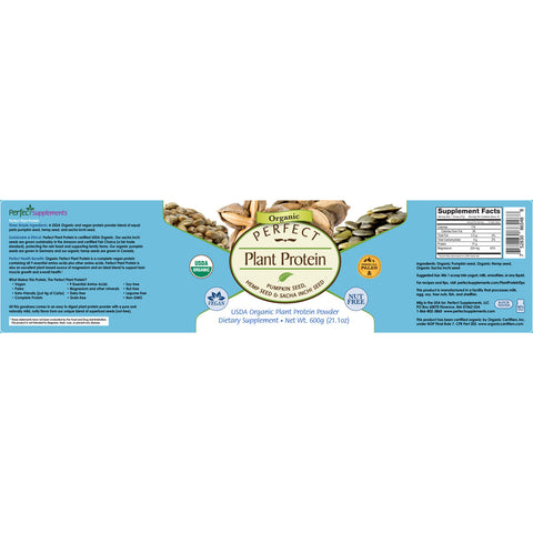 Perfect Plant Protein - Organic 600g
