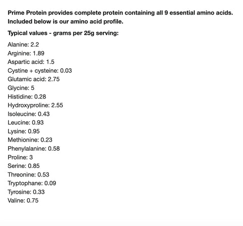Prime Grass Fed Protein Powder Cinnamon Roll