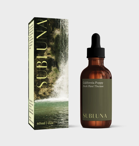 SubLuna California Poppy Tincture: Pain & Comfort Support