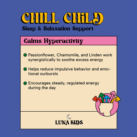 SubLuna Chill Child: Calm & Sleep Gummy