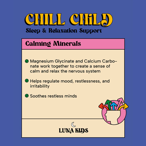 SubLuna Chill Child: Calm & Sleep Gummy