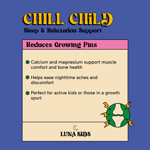 SubLuna Chill Child: Calm & Sleep Gummy