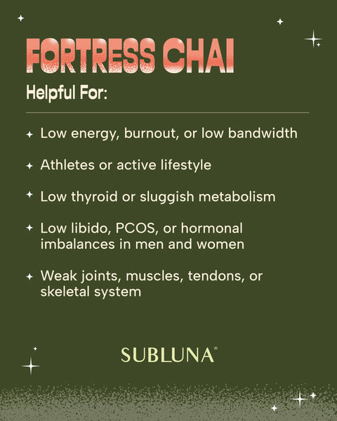 SubLuna Fortress Chai