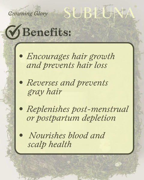 SubLuna Crowning Glory®: Hair + Rejuvenation Tonic