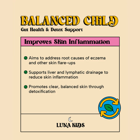 SubLuna Balanced Child: Detox & Gut Gummy