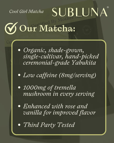SubLuna Cool Girl Matcha