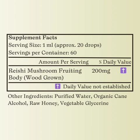 SubLuna Reishi Mushroom Triple Extract