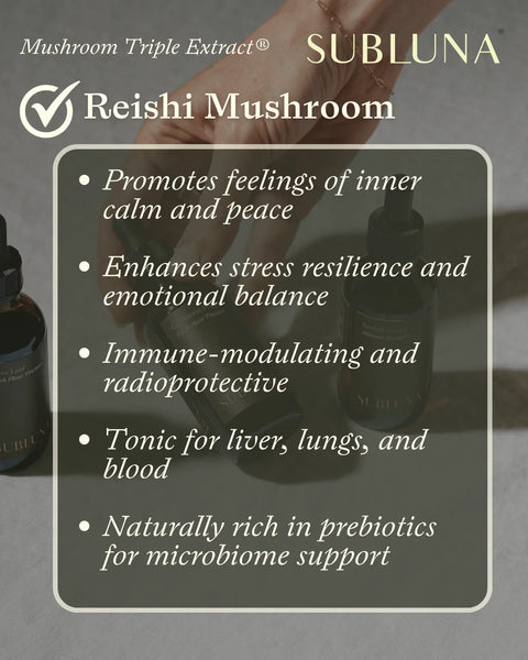 SubLuna Reishi Mushroom Triple Extract