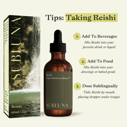 SubLuna Reishi Mushroom Triple Extract