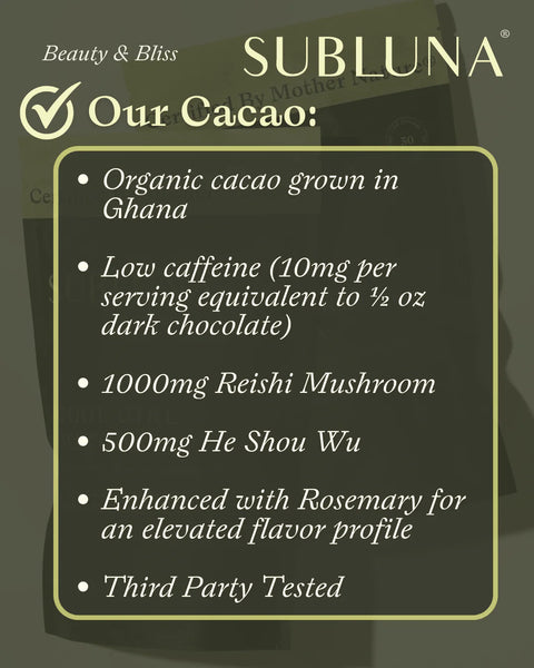 SubLuna Beauty and Bliss Rosemary Cacao