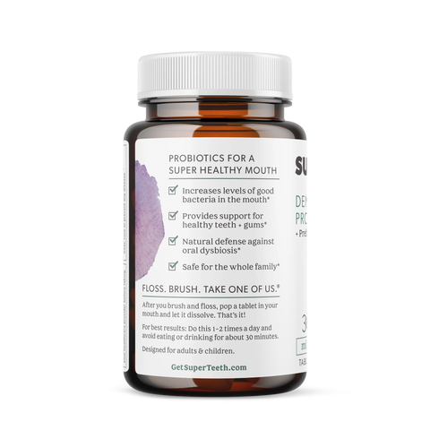 SuperTeeth DENTAL PROBIOTIC Mint flavor