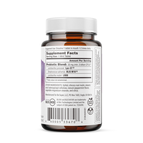 SuperTeeth DENTAL PROBIOTIC Mint flavor