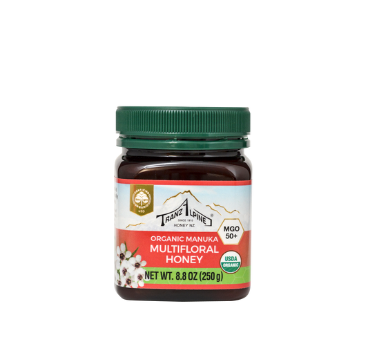 Organic Manuka Multifloral Honey MG50+