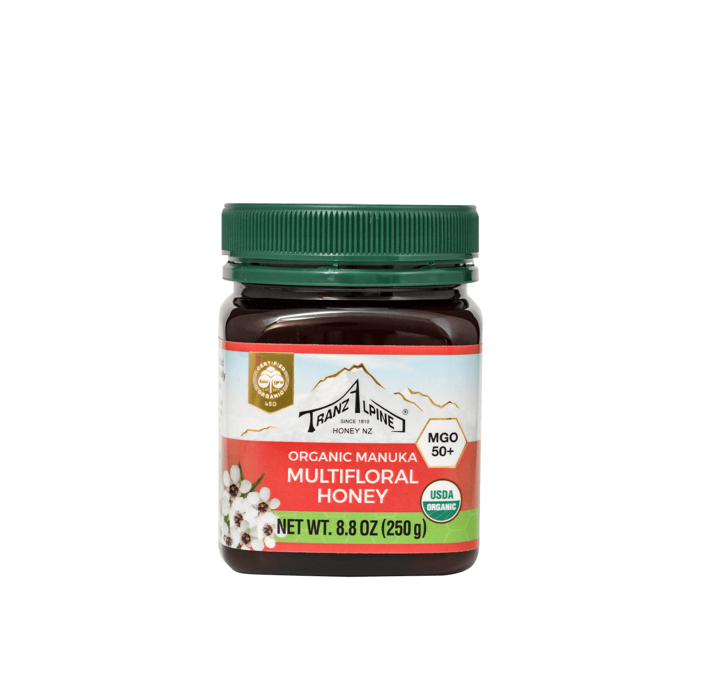 Organic Manuka Multifloral Honey MG50+