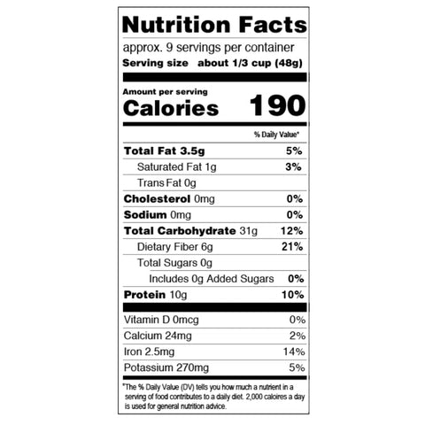Zego Organic Gluten Free Oats (14oz bag)