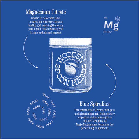 Wooden Spoon Herbs Magic Magnesium (Jar)