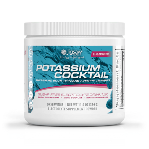 Jigsaw Potassium Cocktail Blue Raspberry Jar