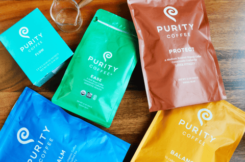 50% Off on all Purity Coffee + Free Shipping