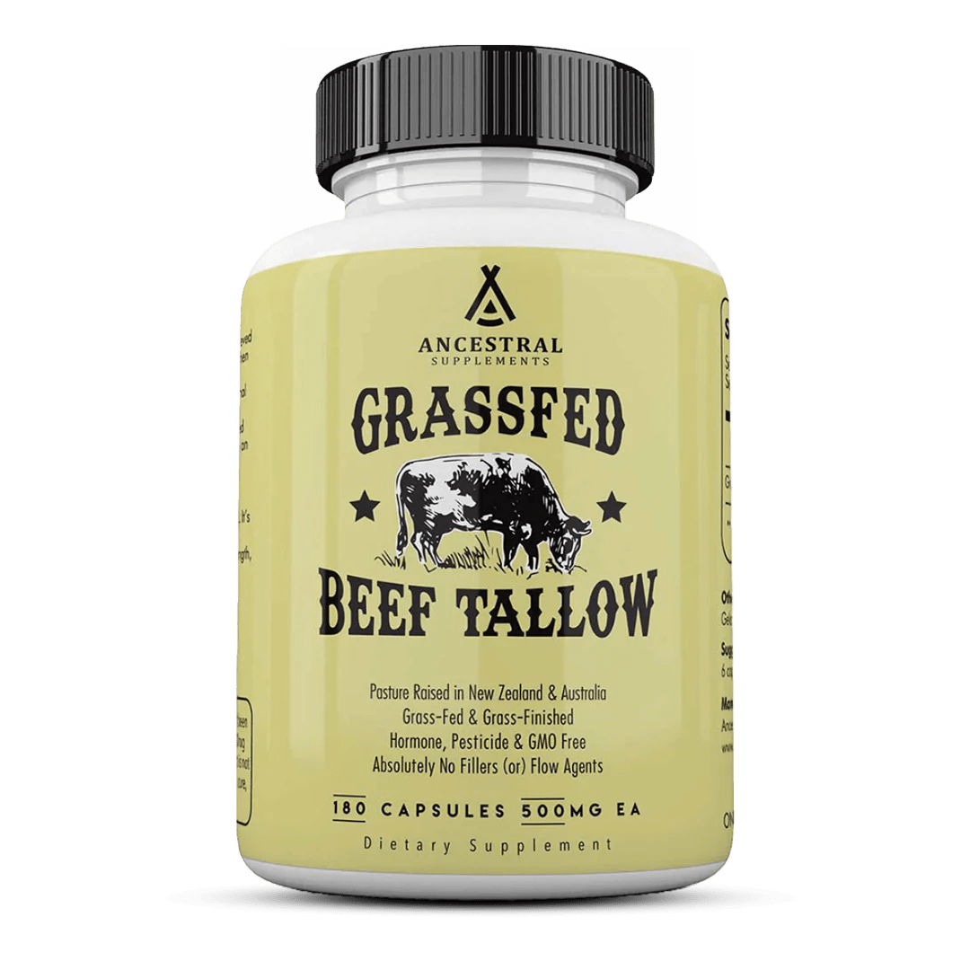 Ancestral Supplements Grass Fed Beef Tallow