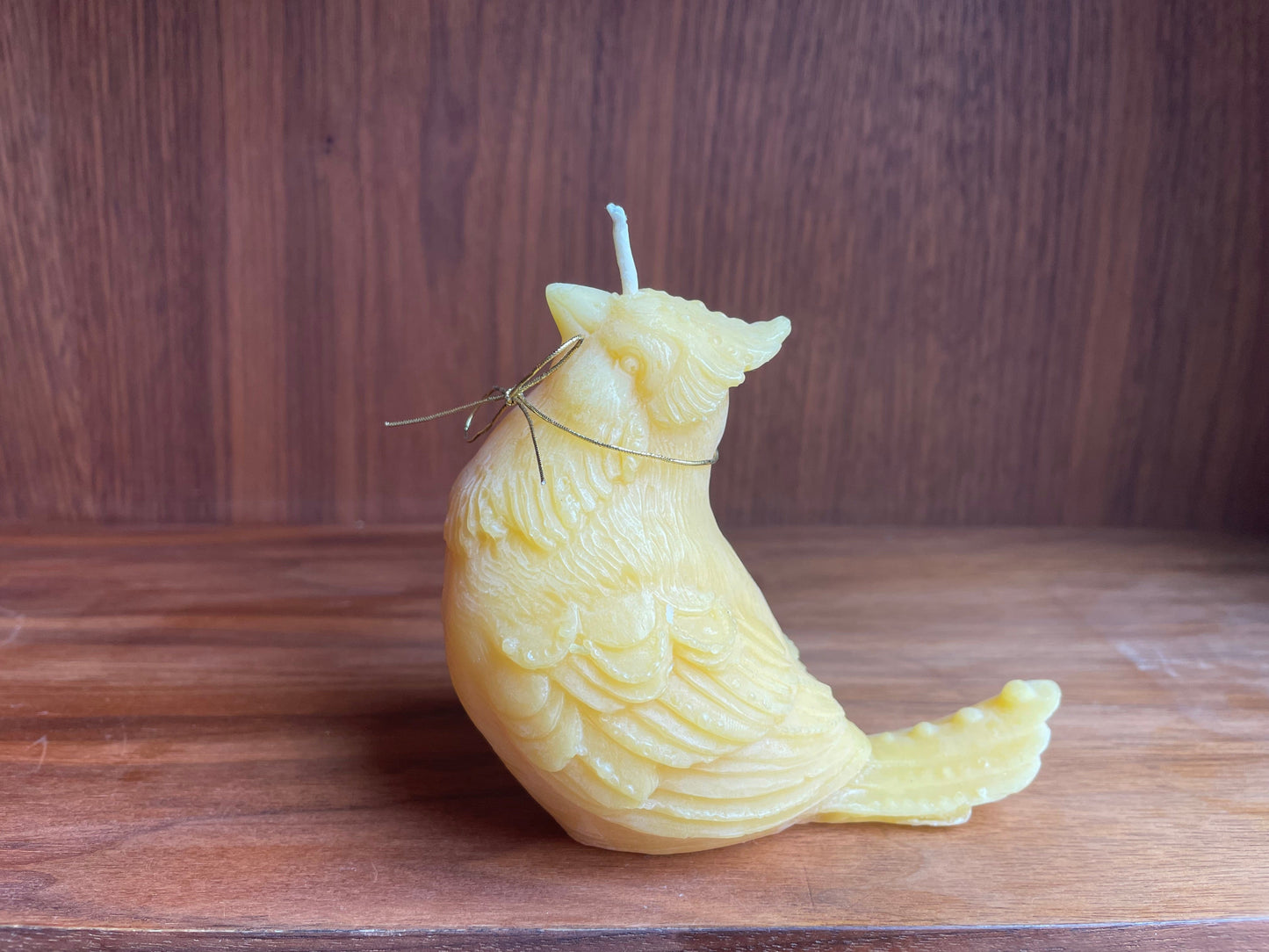 Blue Jay- 100% Pure Beeswax Candle