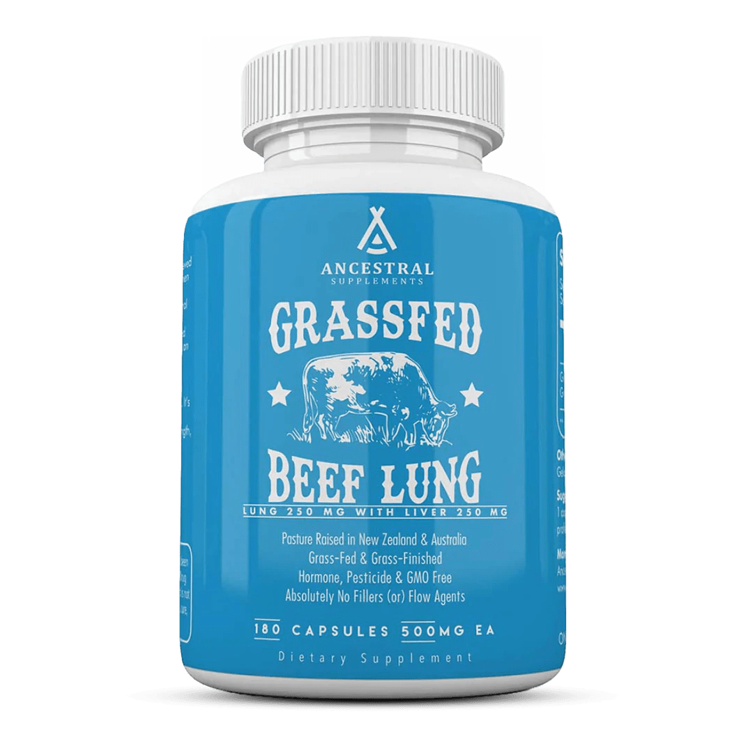 Ancestral Supplements Grass Fed Beef Lung
