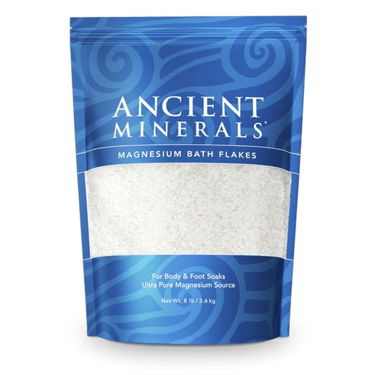 Ancient Minerals Magnesium Bath Flakes Ultra 8LBS