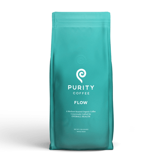 Purity Organic Coffee- Medium Roast Whole Bean Coffee 5LBS