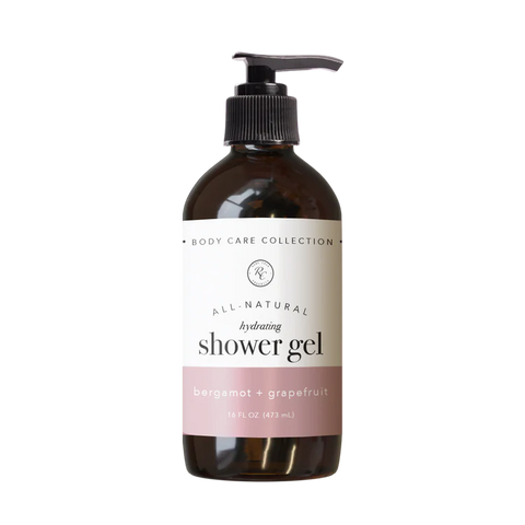 Rowe Casa Organics Shower Gel | 16 Oz (Bergamot + Grapefruit)