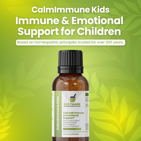 BestMade Natural Products CalmImmune Kids Cell Salts (400 Pellets) Supplement BestMade Natural Products