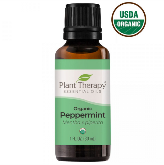 Organic Peppermint Essential Oil 30ml