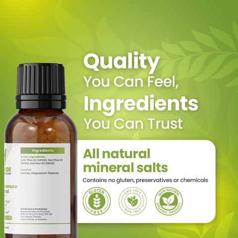 BestMade Natural Products CalmImmune Kids Cell Salts (400 Pellets) Supplement BestMade Natural Products