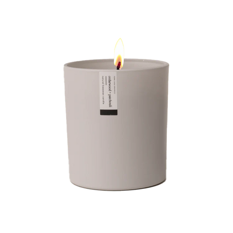 Rowe Casa Organics Cedarwood + Patchouli Beeswax Candle | 8.75 Oz