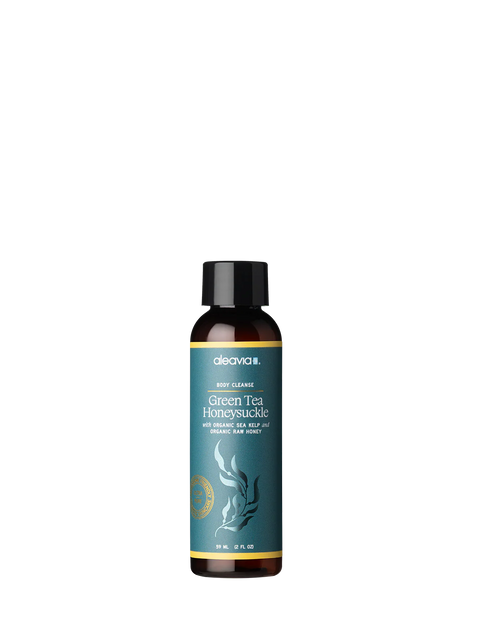 Aleavia Green Tea Honeysuckle Prebiotic Body Cleanse ( 2 oz Travel Size)