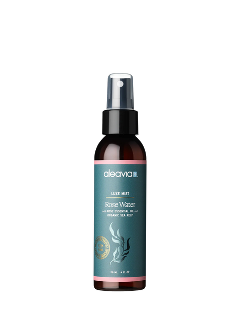 Aleavia Rose Water Luxe Prebiotic Facial Mist (4 oz)