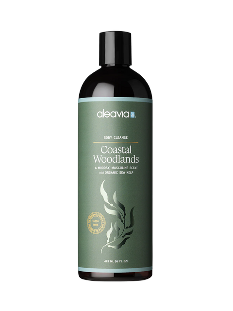 Aleavia Coastal Woodlands Mens Body Cleanse (16 oz)