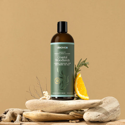 Aleavia Coastal Woodlands Mens Body Cleanse (16 oz)
