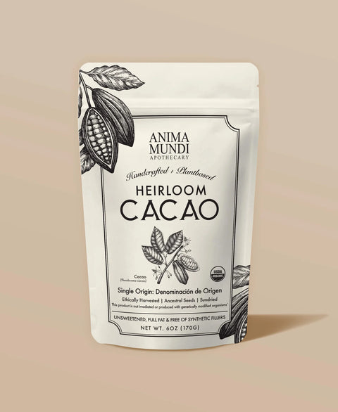 Anima Mundi HEIRLOOM CACAO Powder | Organic Ancestral Seeds