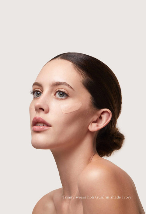 Agent Nateur holi (sun) spf 50 dewy tinted skin drops - Ivory (for fair complexions)
